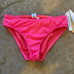 Pink bikini bottoms!